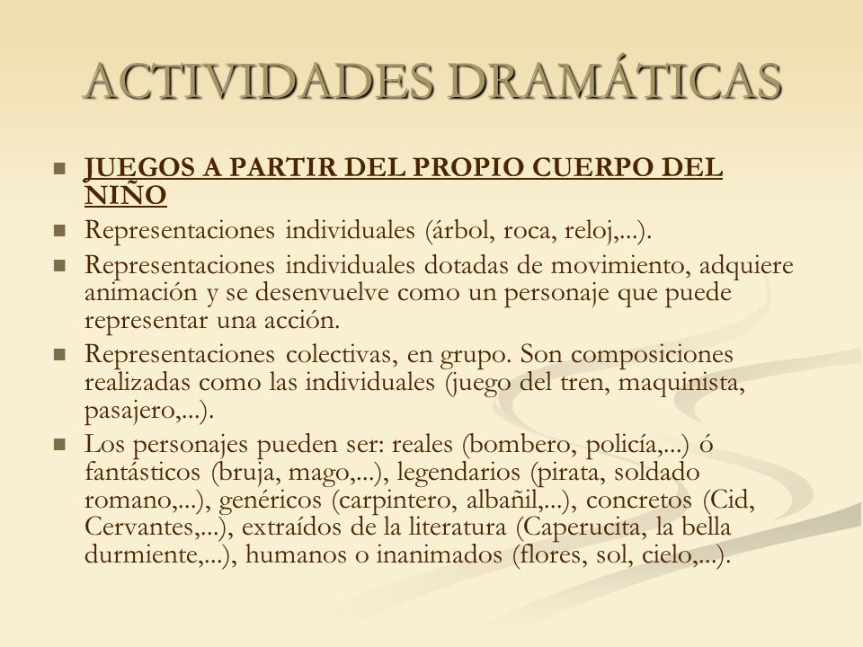 Que es la actividad de expresion corporal